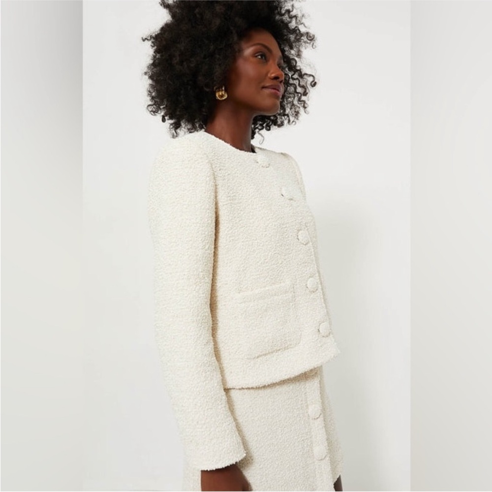 Tuckernuck Marilyn Jacket - Cream Tweed. XS. NWT. - Picture 3 of 9